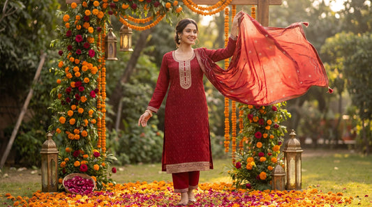 Best Ethnic Wear Fabrics by Occasion: What to Wear to the Office, Festival, Wedding and Beyond - shoproohani