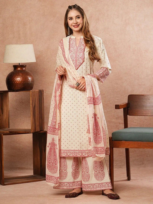 Ethnic Mirror Kurta Set - shoproohani