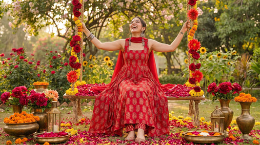 Frock Anarkali: The Most Dramatic Ethnic Silhouette — and How to Know When It Is Well Made - shoproohani