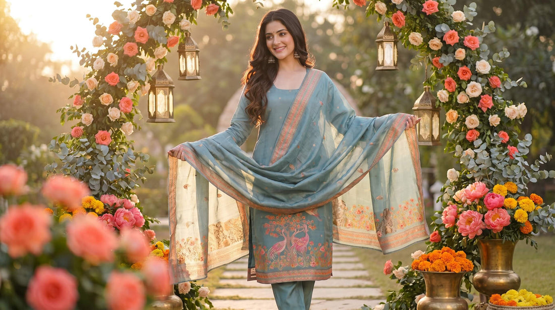 Kurti with Dupatta: Why the Dupatta Is Either the Outfit's Best Element or Its Most Neglected One - shoproohani