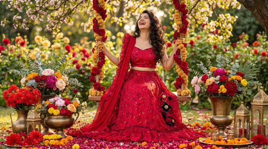 Maroon Lehenga: The Bridal Colour That Works When Red Feels Like Too Much - shoproohani