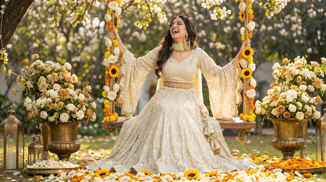 White Lehenga: Why Indian Brides Are Choosing It Now — and How to Wear It Right - shoproohani