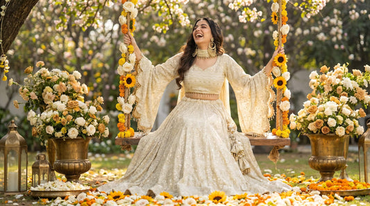 White Lehenga: Why Indian Brides Are Choosing It Now — and How to Wear It Right - shoproohani